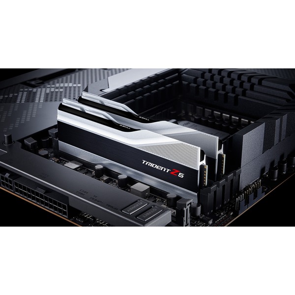 G.Skill Trident Z F5-6400J3239G16GX2-TZ5S module de mémoire 32 Go 2 x 16 Go DDR5 6400 MHz Argent, 32 Go, 2 x 16 Go, DDR5, 6400 MHz, 288-pin DIMM