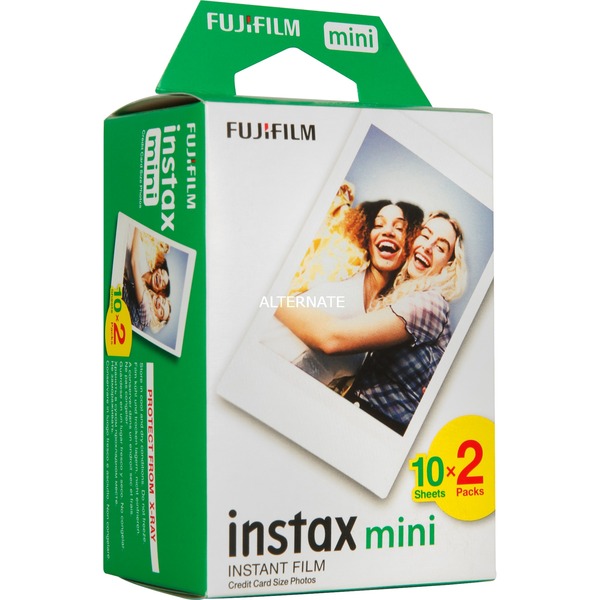 Fujifilm 16567828 pellicule polaroid 20 pièce(s) 86 x 54 mm