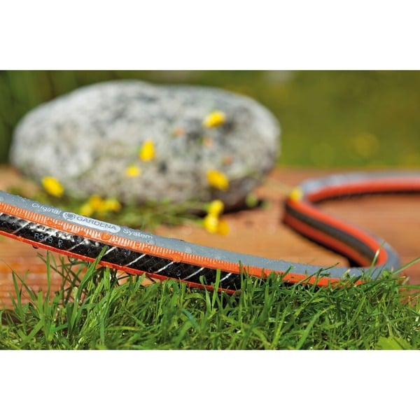 10 Cm Au Dessus Du Sol GARDENA 18031-20 tuyau d'arrosage 15 m Au-dessus du sol Gris, Orange