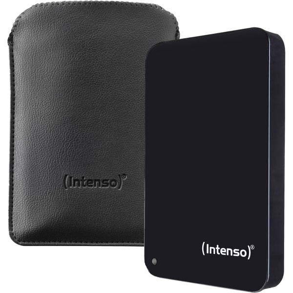 Disque Dur Externe Intenso Memory Case 5000 Go USB 3.0 - Noir - Portable, Rapide, Sans Alimentation Externe