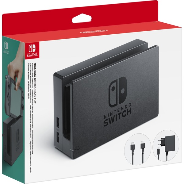 Nintendo Switch Dock Set Systeme De Recharge Chargeur Noir Nintendo Switch Dock Set Systeme De Recharge Chargeur Noir