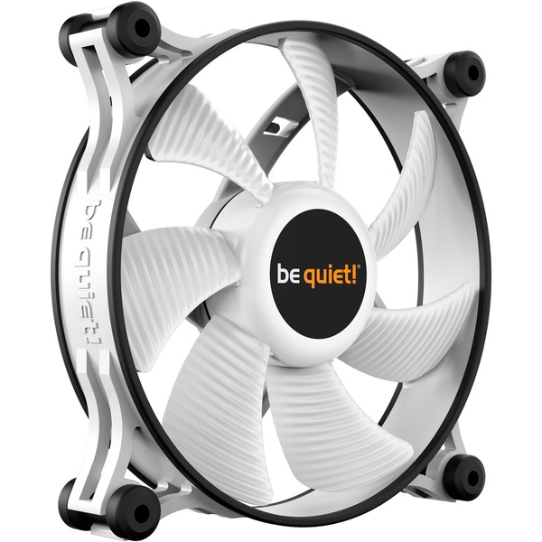 be quiet! BL089 système de refroidissement d'ordinateur Boitier PC  Ventilateur 12 cm Blanc, Ventilateur de boîtier Blanc/Noir, Ventilateur, 12  cm, 1100 tr/min, 15,9 dB, 38,5 cfm, 65 m³/h