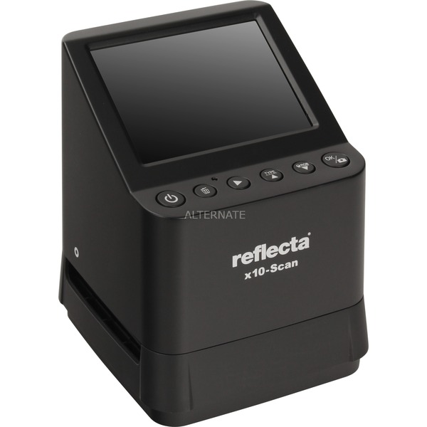 Reflecta 64500 scanner Numériseur d’archivage/à défilement Noir