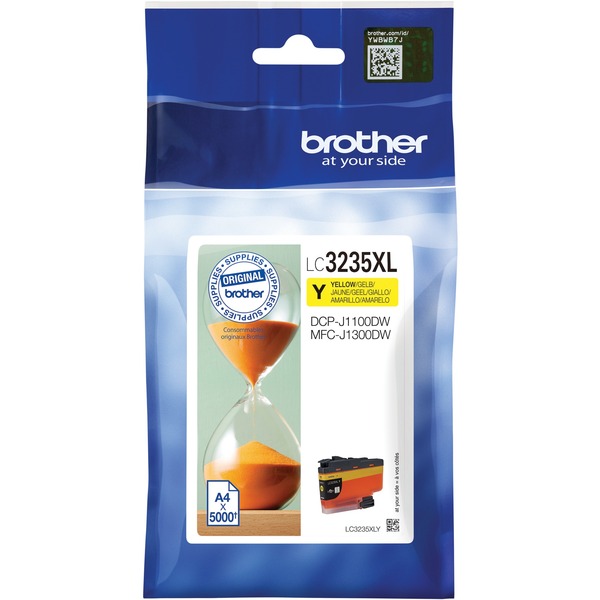 Brother Lc 3235xly Cartouche D Encre 1 Piece S Original Rendement Eleve Xl Jaune Rendement Eleve