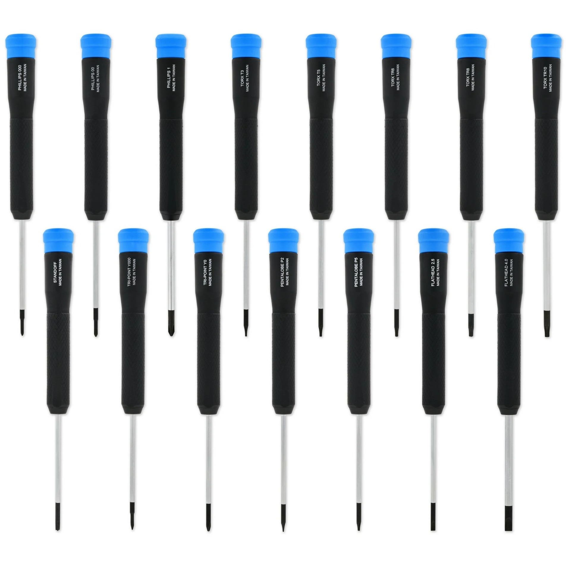 Set de tournevis Ifixit Marlin - 15 tournevis de pr&eacute;cision