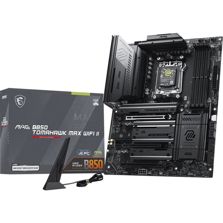 MSI Carte M&egrave;re  Mag B850 Tomahawk Max Wifi Ii Atx Am5 Noir