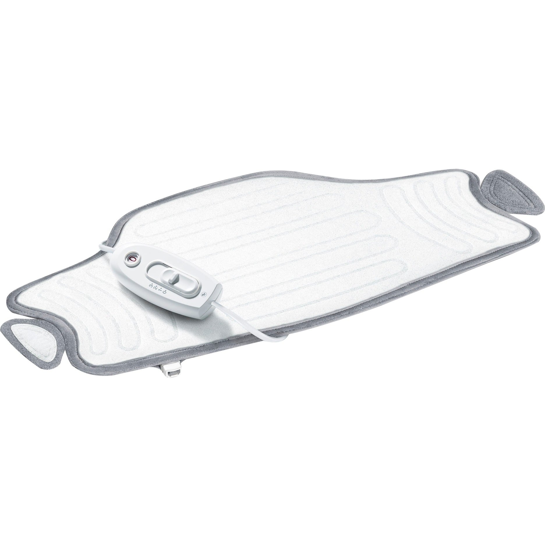 SHK 55 Couverture chauffante électrique 100 W Gris, Blanc Velours, Coussin chauffant