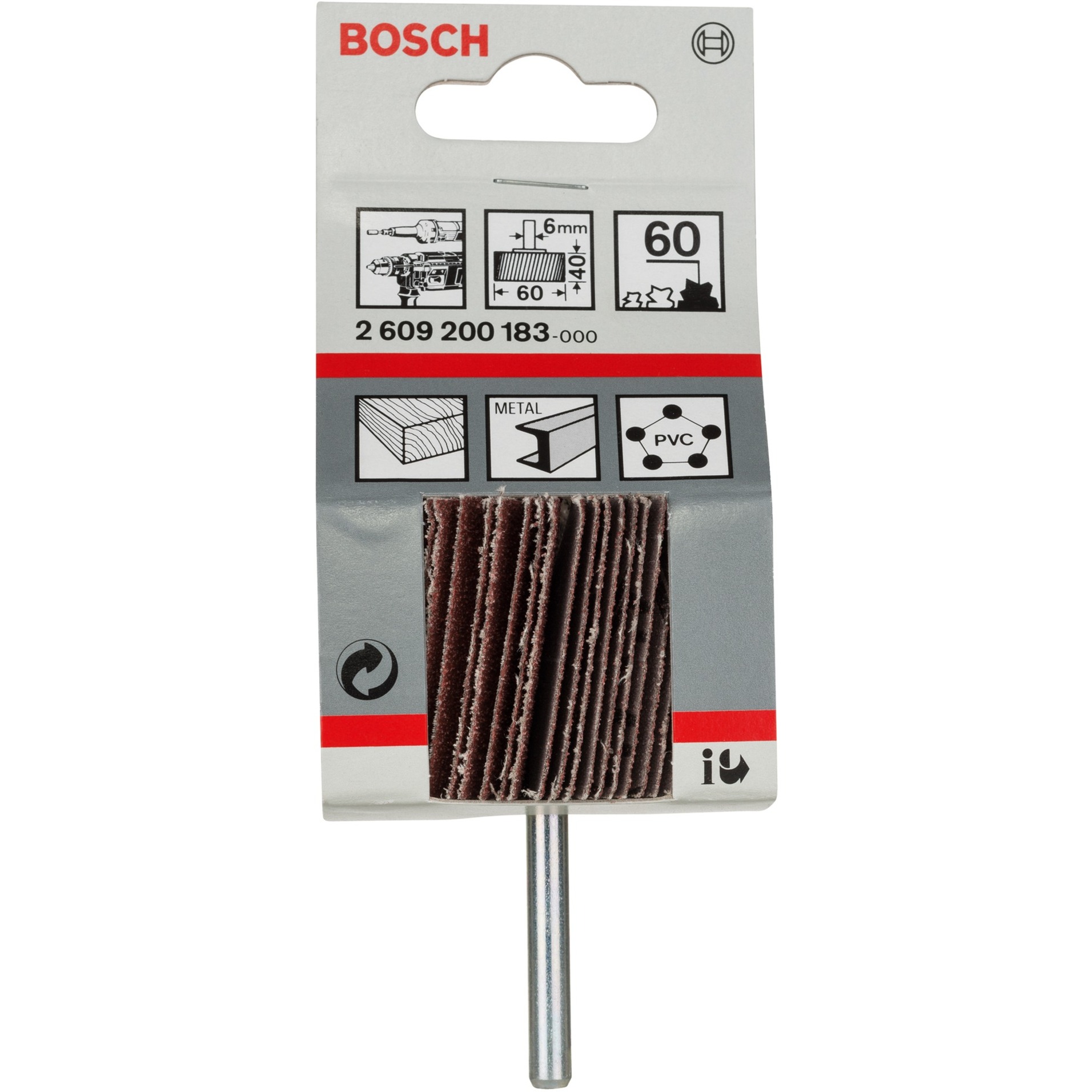 Bosch Lamellenschleifer 6 mm 60 mm 40 mm 60