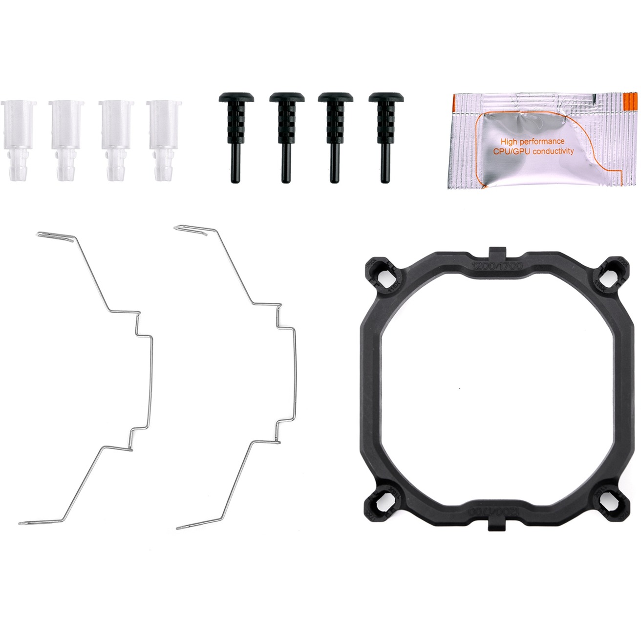 Thermaltake CL-P116-AL12SW-A, Refroidisseur CPU Blanc