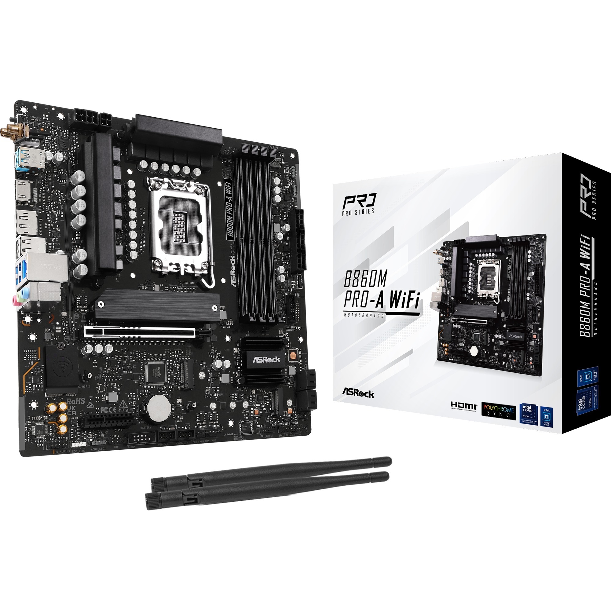 ASROCK  B860M Pro-A WiFi carte m&egrave;re socket 1851