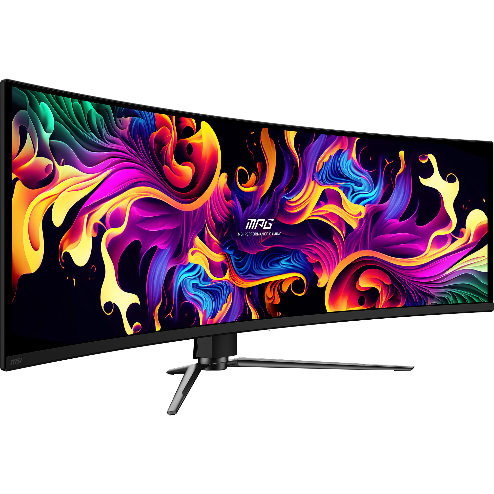 MSI MPG 491CQPXDE QD-OLED (124.5 cm (49 Zoll), schwarz, DQHD, Curved, USB-Hub, USB-C, 240Hz Panel) - Neuf
