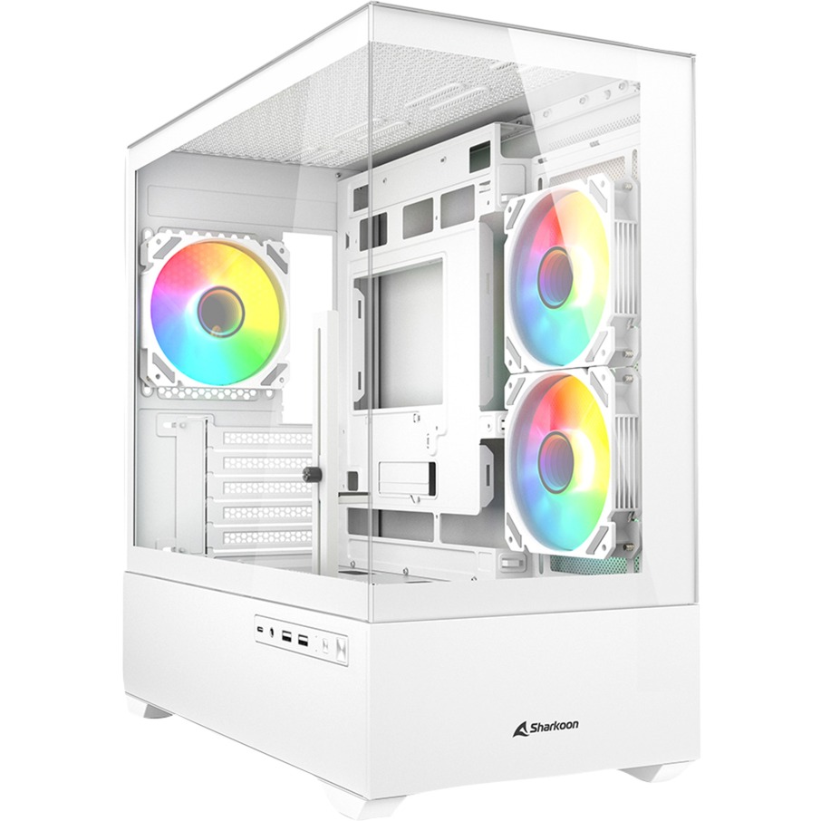 SHARKOON  MK6 RGB Midi Tower Noir - Neuf