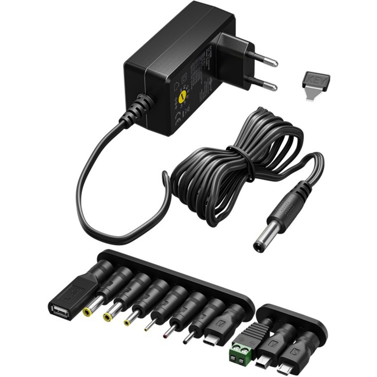 goobay 74436, Bloc d'alimentation Noir