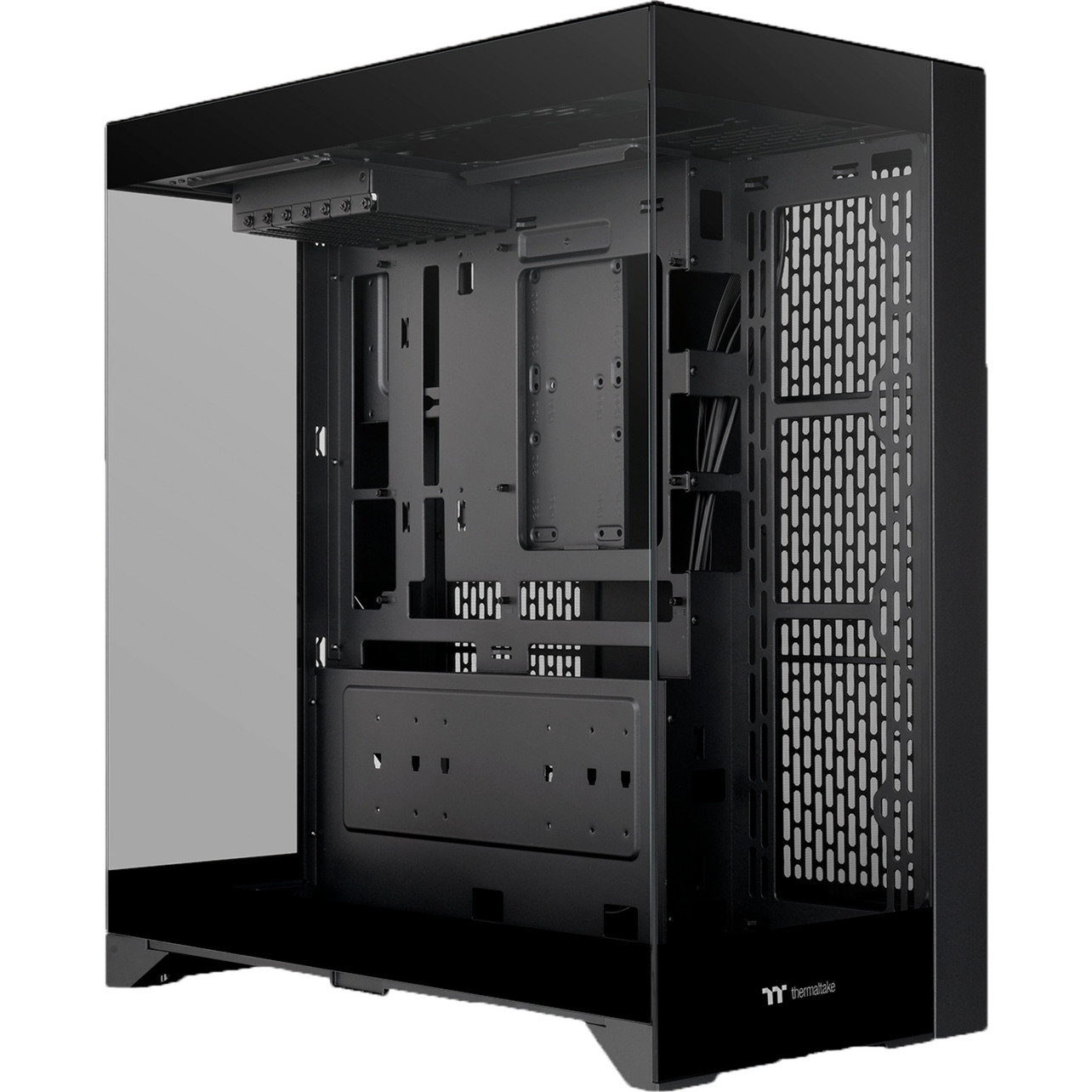 Thermaltake  boîtier midi tower Noir | 2x USB-A | 1x USB-C | Verre Trempé