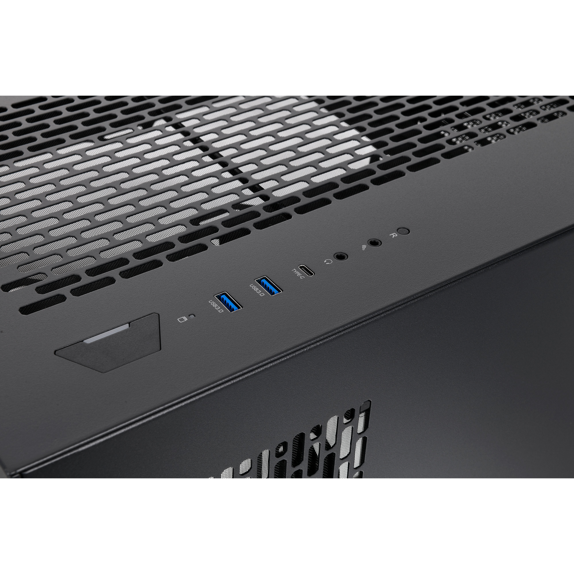 Thermaltake  boîtier midi tower Noir | 2x USB-A | 1x USB-C | Verre Trempé