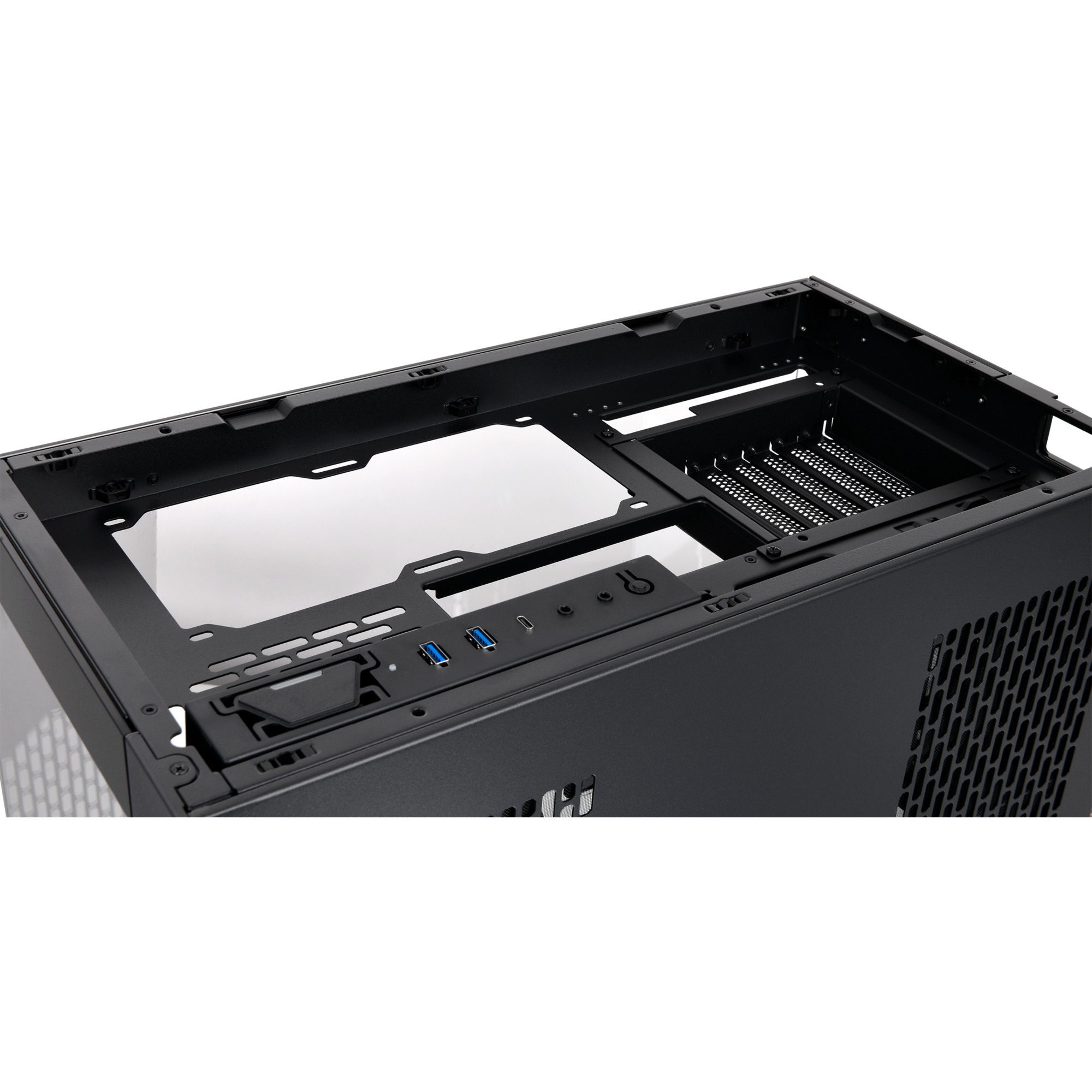 Thermaltake  boîtier midi tower Noir | 2x USB-A | 1x USB-C | Verre Trempé