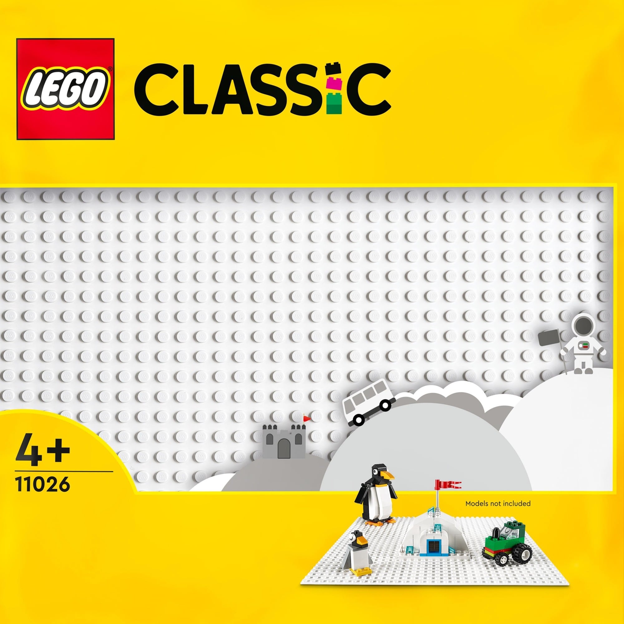 LEGO Classic 11026 La plaque de construction Blanche 