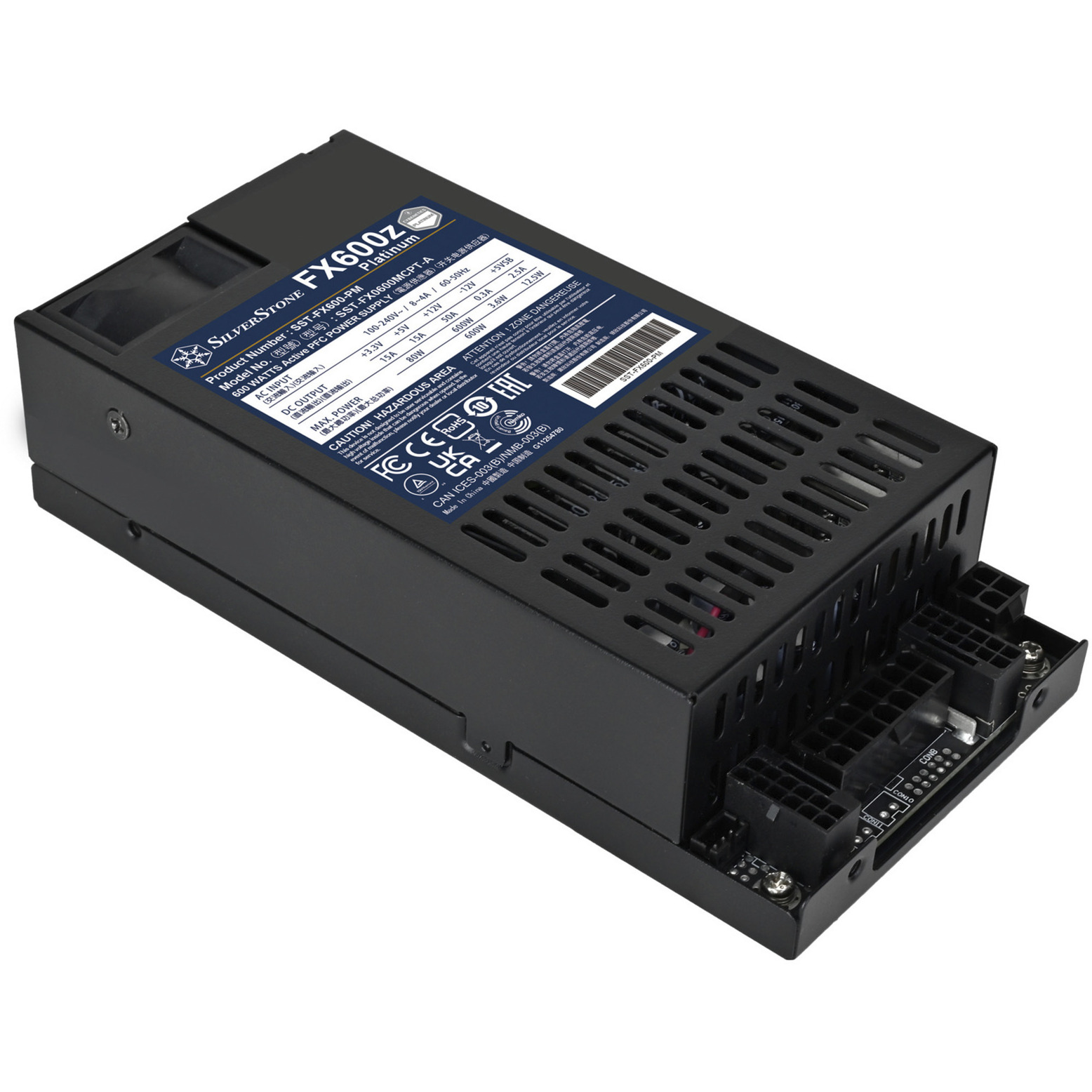 Silverstone 600w Flex Fully Modular Cybenetics Platinum PSU
