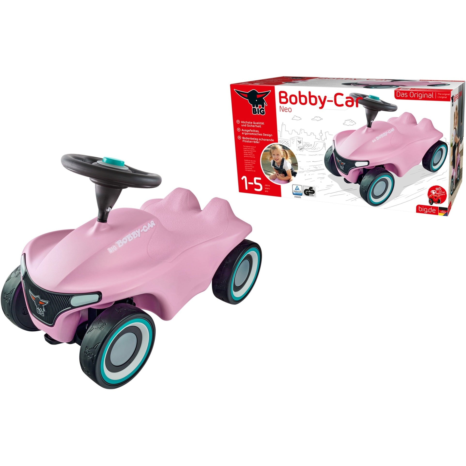 BIG Bobby-Car-Classic Porteur enfant - Jeux & Jouets