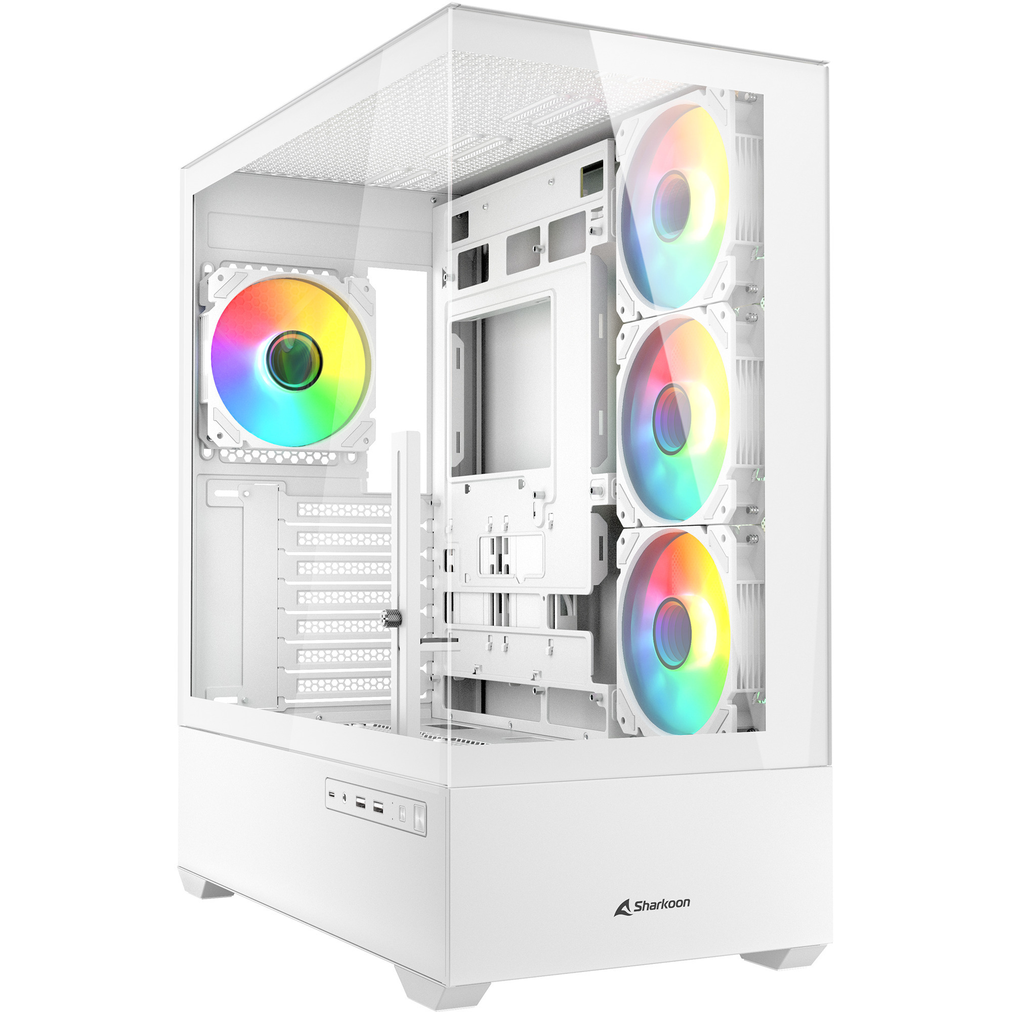 SHARKOON  AK6 RGB bo&icirc;tier midi tower