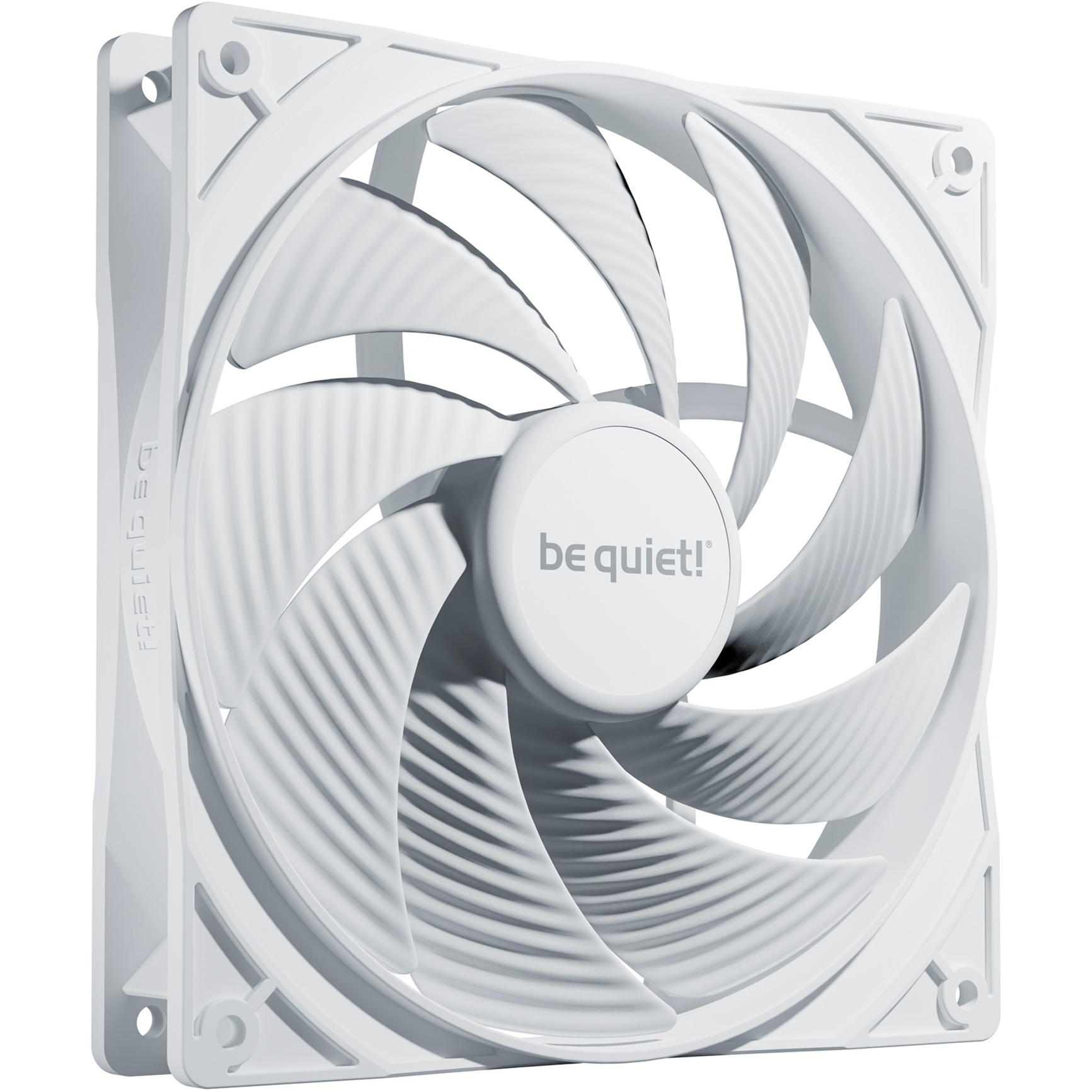 be quiet! Pure Wings 3 140mm PWM high-speed White, Ventilateur de boîtier Blanc, Connexion PWM à 4 broches