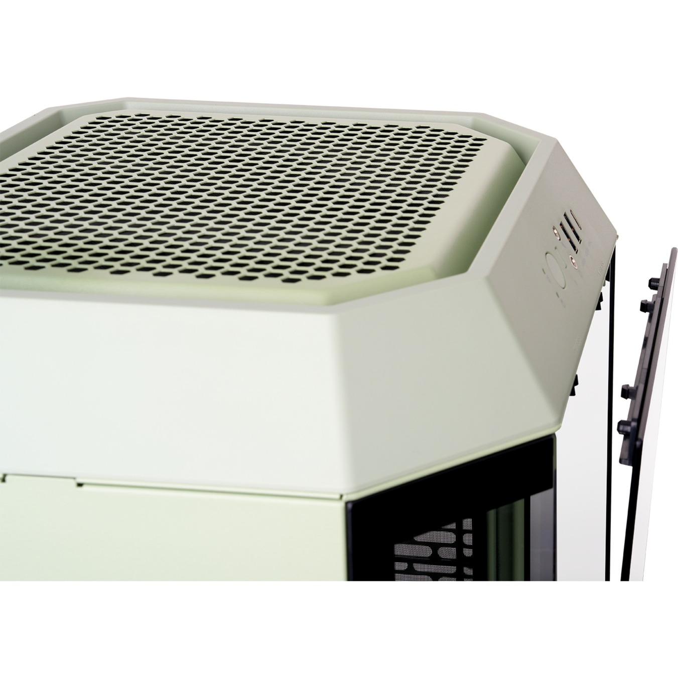 Thermaltake  boîtier mini tower Vert clair | 2x USB-A | 1x USB-C | Verre Trempé