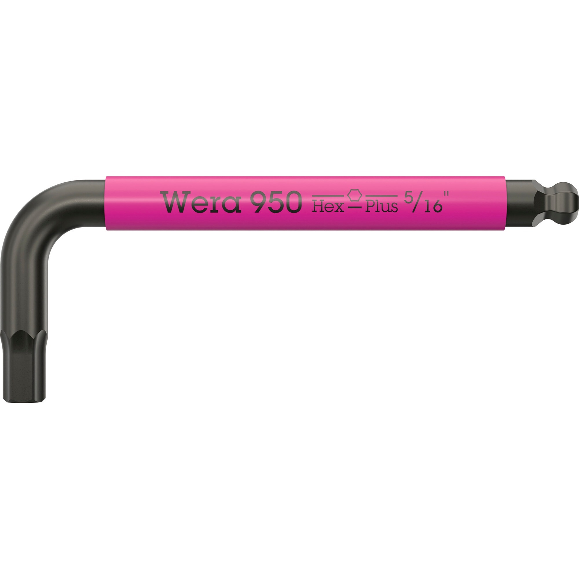 Wera 950/9 Hex-Plus Multicolore Jeu de 3 clés impériales, BlackLaser, Tournevis Noir, 9 pièces