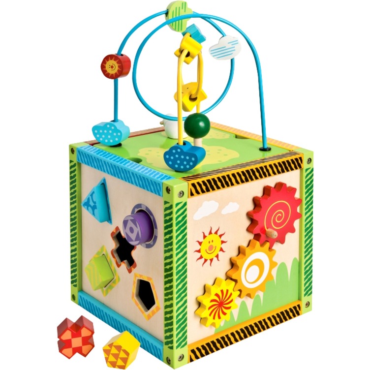 Cube de jeu en couleur, Jeu d''adresse