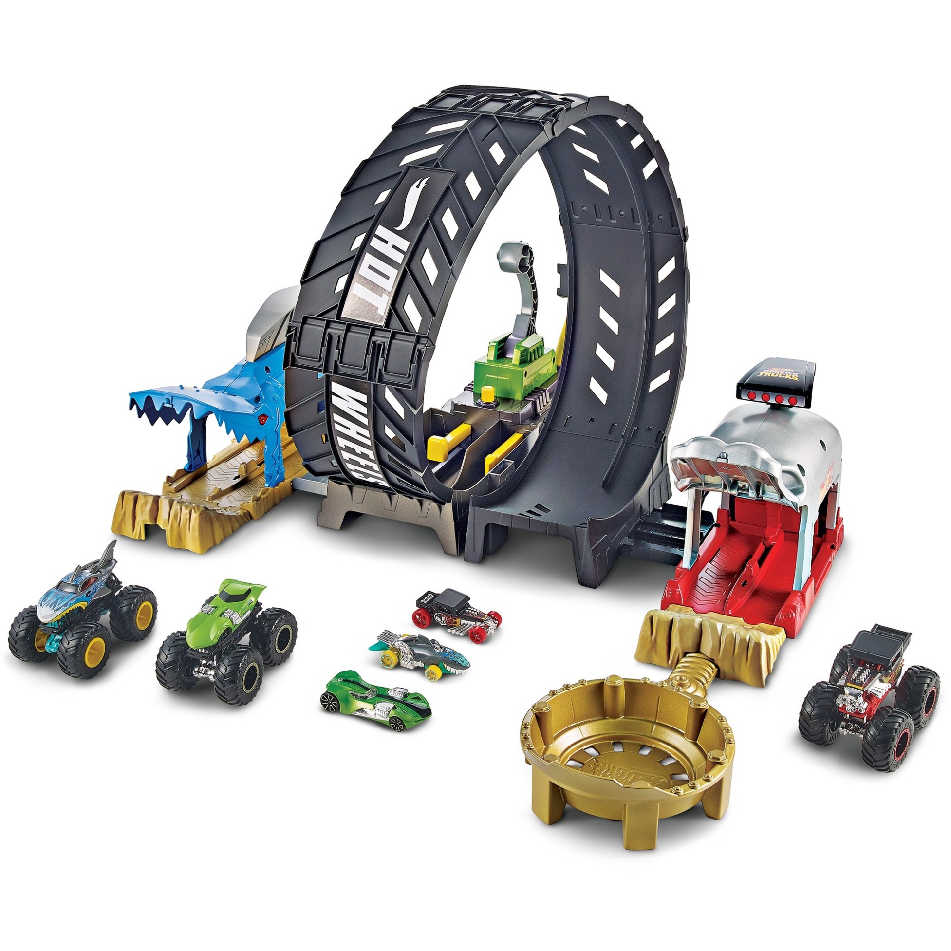 Hot Wheels Monster Trucks Epic Loop Challenge Piste De Jouet