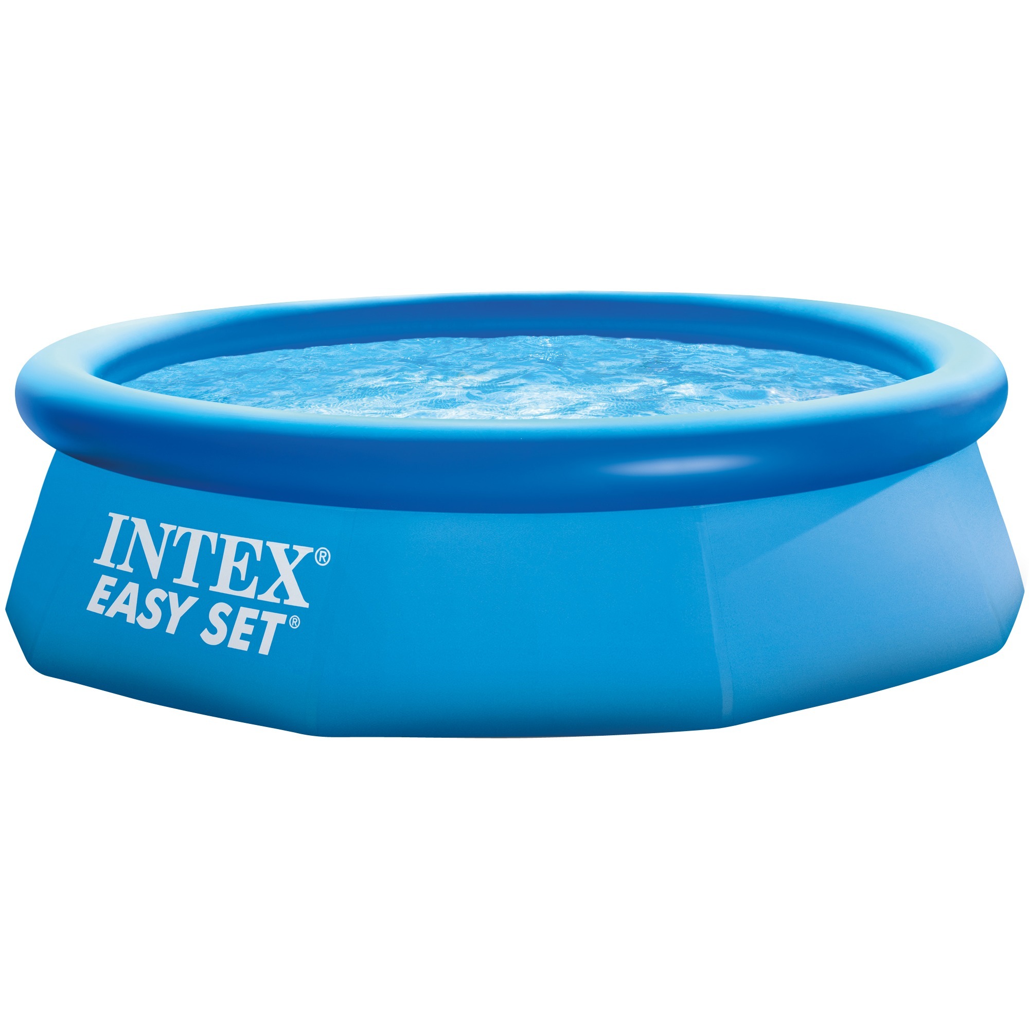Intex 28110 Piscine Hors Sol Piscine Gonflable Rond 2419 L Bleu Bleu Clair Bleu Fonce 2419 L Piscine Gonflable Adultes Et Enfants 4 Personne S Bleu 5 25 Kg