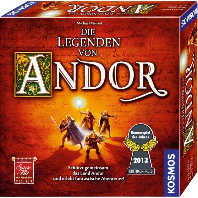 Kosmos Spiel "Die Legenden von Andor" Made in Germany