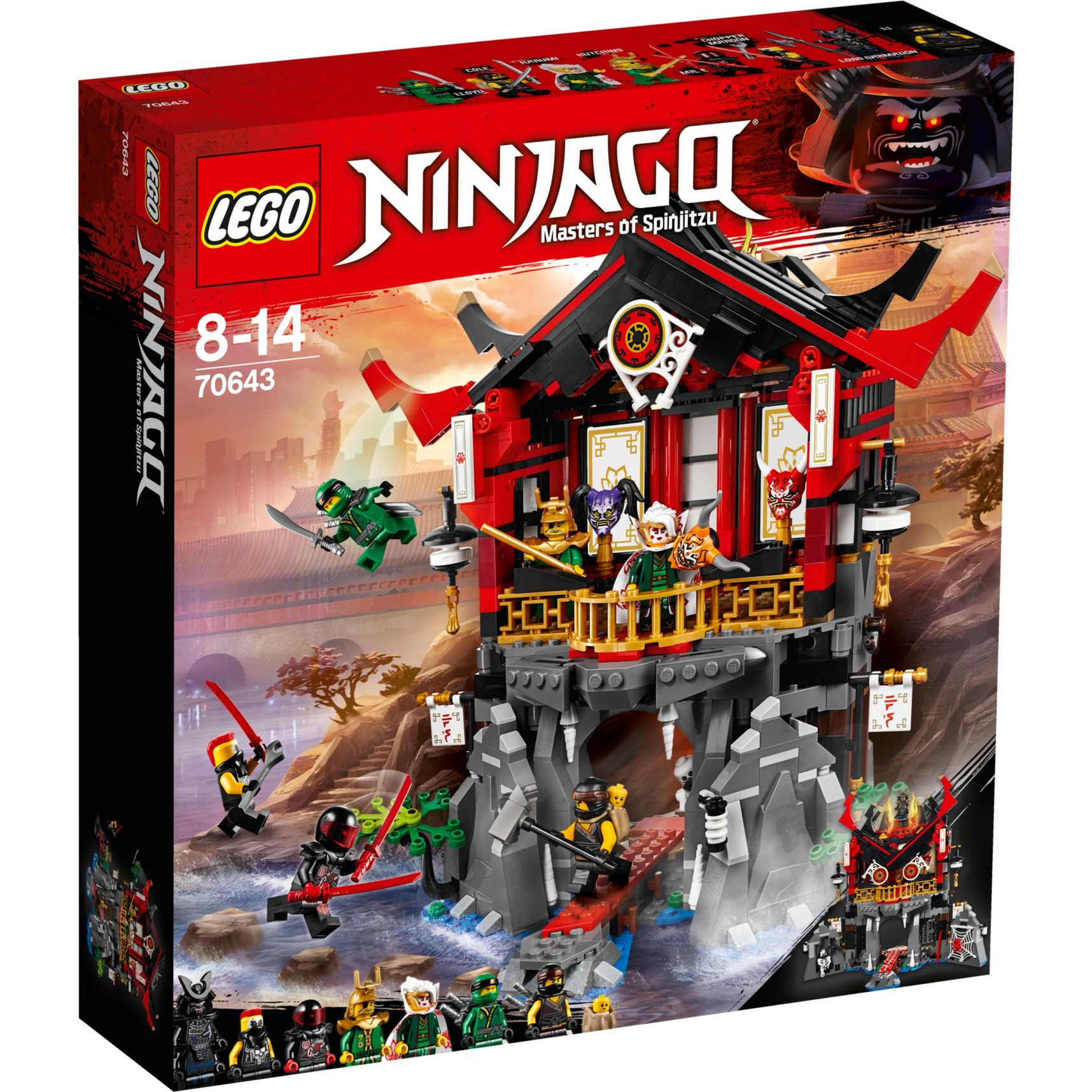 Construction La Ninjago Temple De RenaissanceJouets 70643 Le bW92EDHeIY
