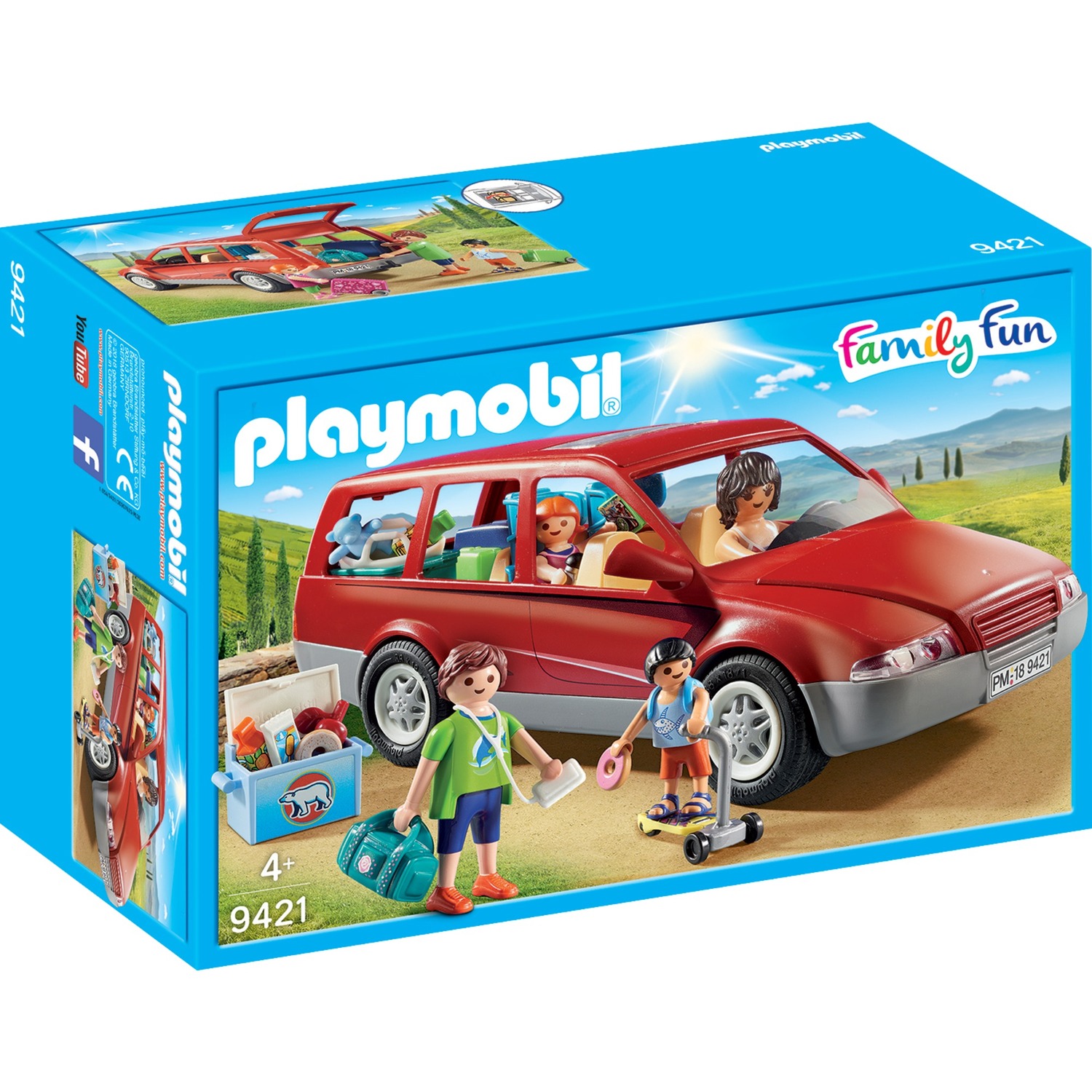 playmobil 4x4 coffre de toit