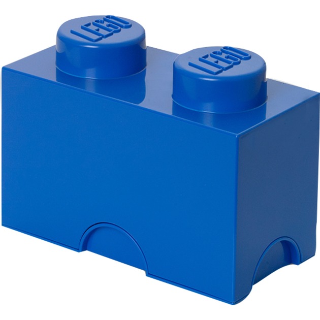 LEGO Aufbewahrungsstein STORAGE BRICK 2, 2,6 Liter, blau