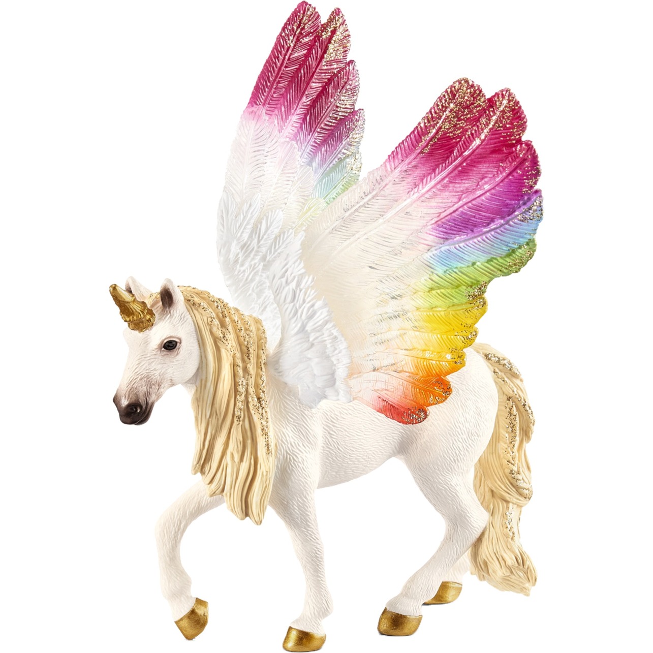 Bayala - Licorne arc-en-ciel ailée, figurine de jouet