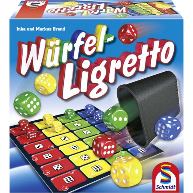 Schmidt Spiele 49611 Würfel-Ligretto