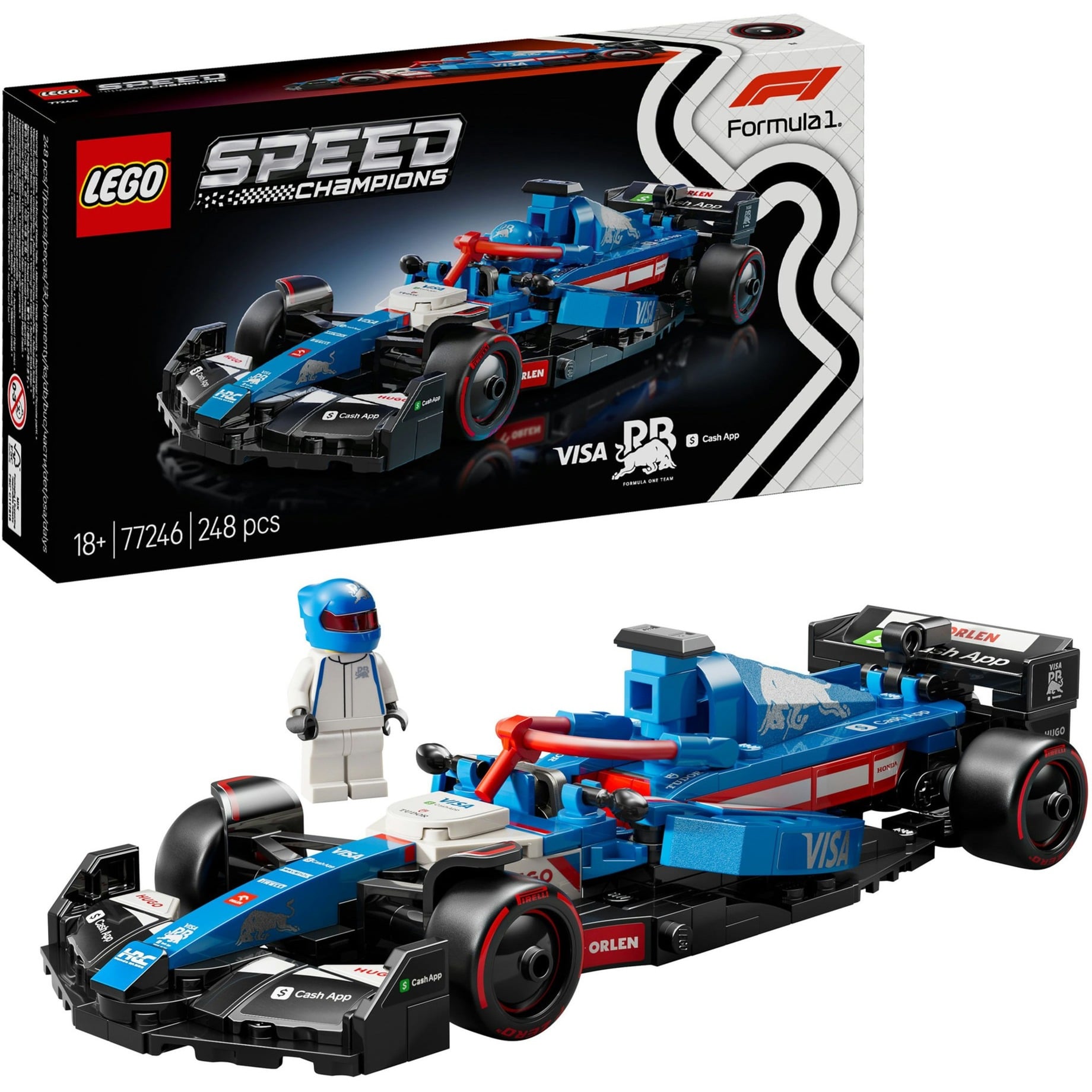 77246 LEGO® SPEED CHAMPIONS visa Cash RB VCARB 01 F1 ® Rennauto