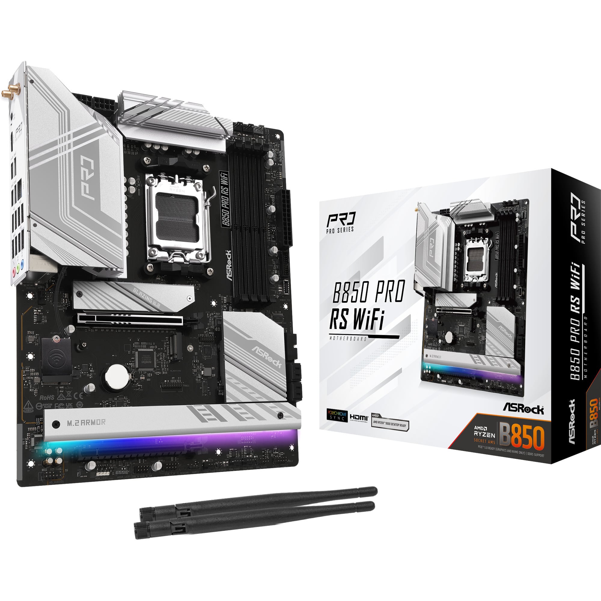 ASROCK Carte Mère B850 Pro Race Sport WiFi (AMD AM5)