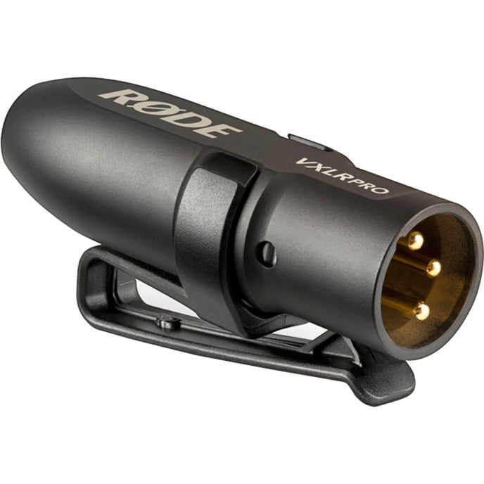 Rode VXLR Pro adaptateur jack 3,5 mm TRS - XLR avec convertisseur d'alimentation fantôme