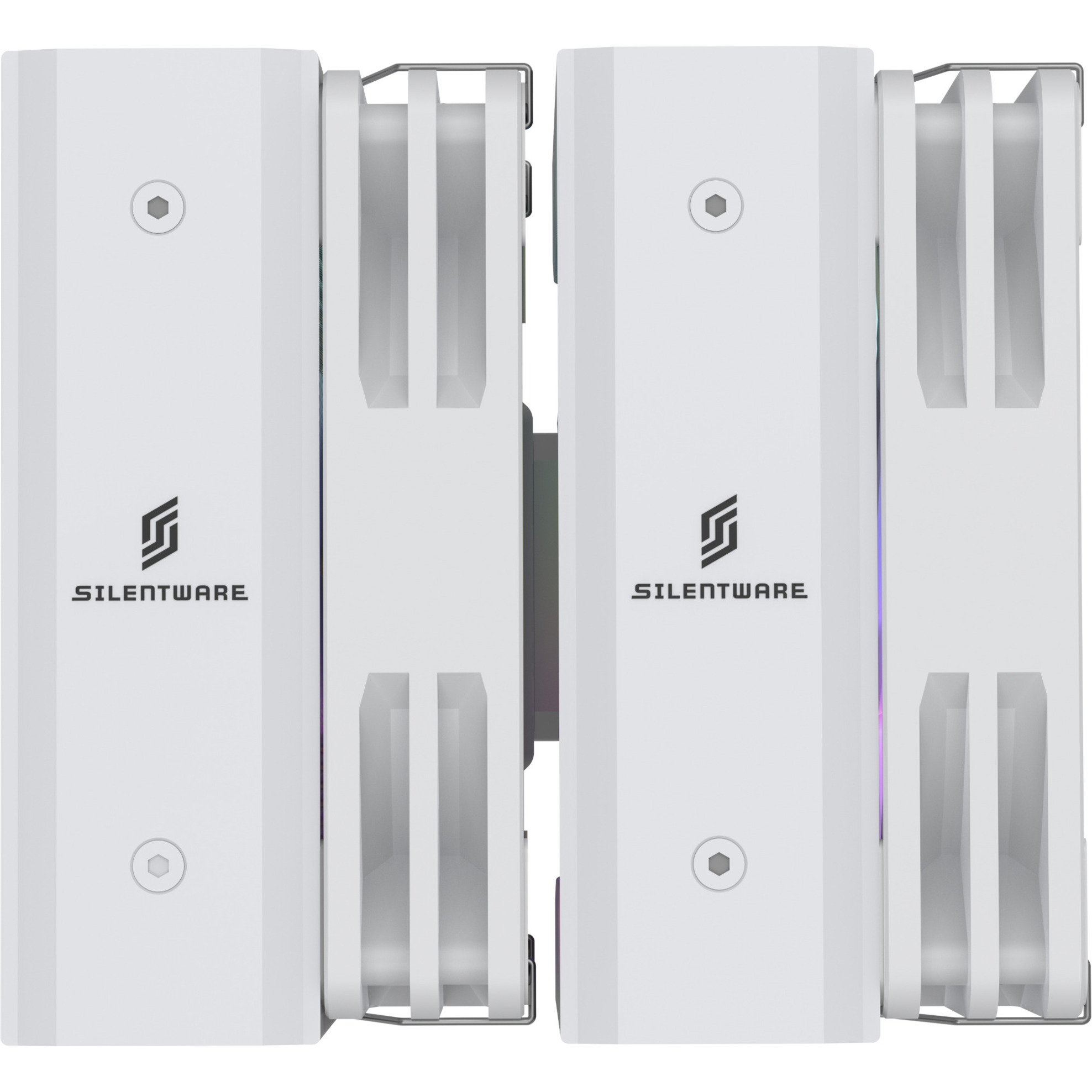 Silentware Titan White, Refroidisseur CPU Blanc/Argent