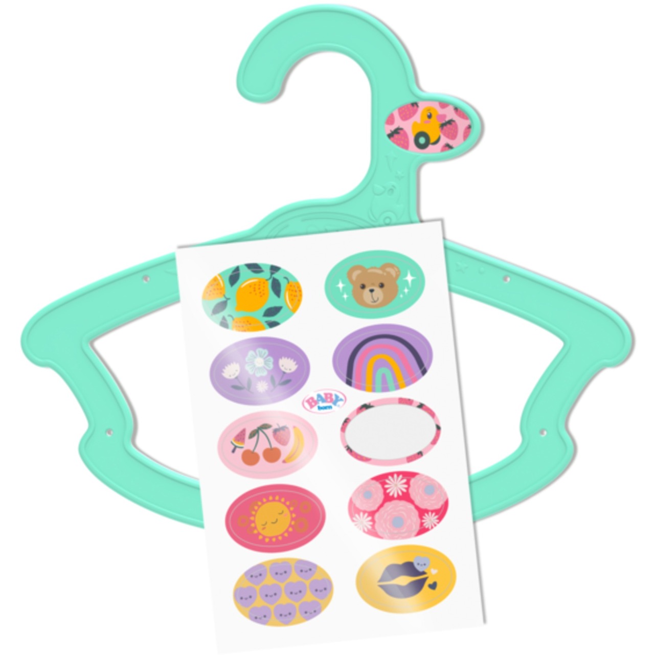ZAPF Creation BABY born Hanger, 5 pack 43cm, Accessoires de poupée BABY born Hanger, 5 pack 43cm, Cintre de poupée, 3 an(s)
