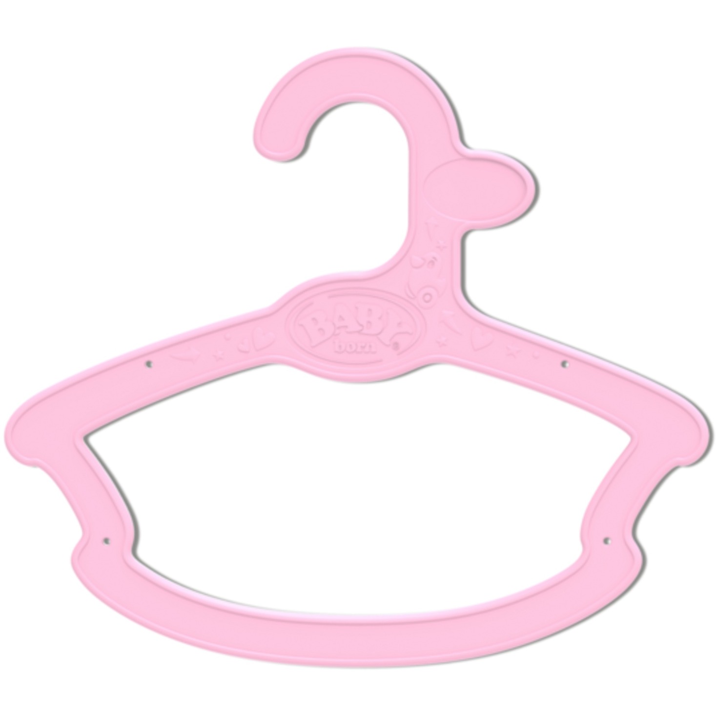 ZAPF Creation BABY born Hanger, 5 pack 43cm, Accessoires de poupée BABY born Hanger, 5 pack 43cm, Cintre de poupée, 3 an(s)