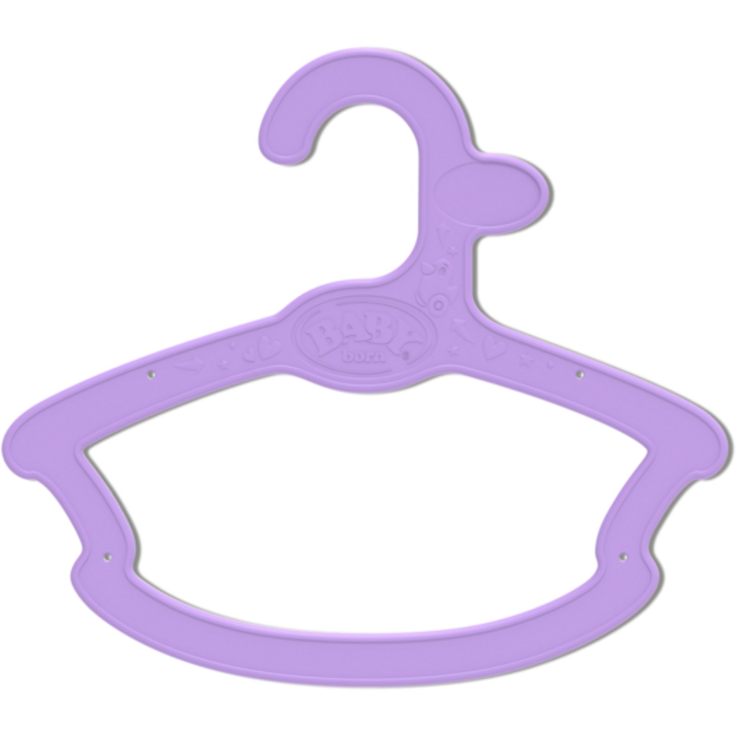 ZAPF Creation BABY born Hanger, 5 pack 43cm, Accessoires de poupée BABY born Hanger, 5 pack 43cm, Cintre de poupée, 3 an(s)