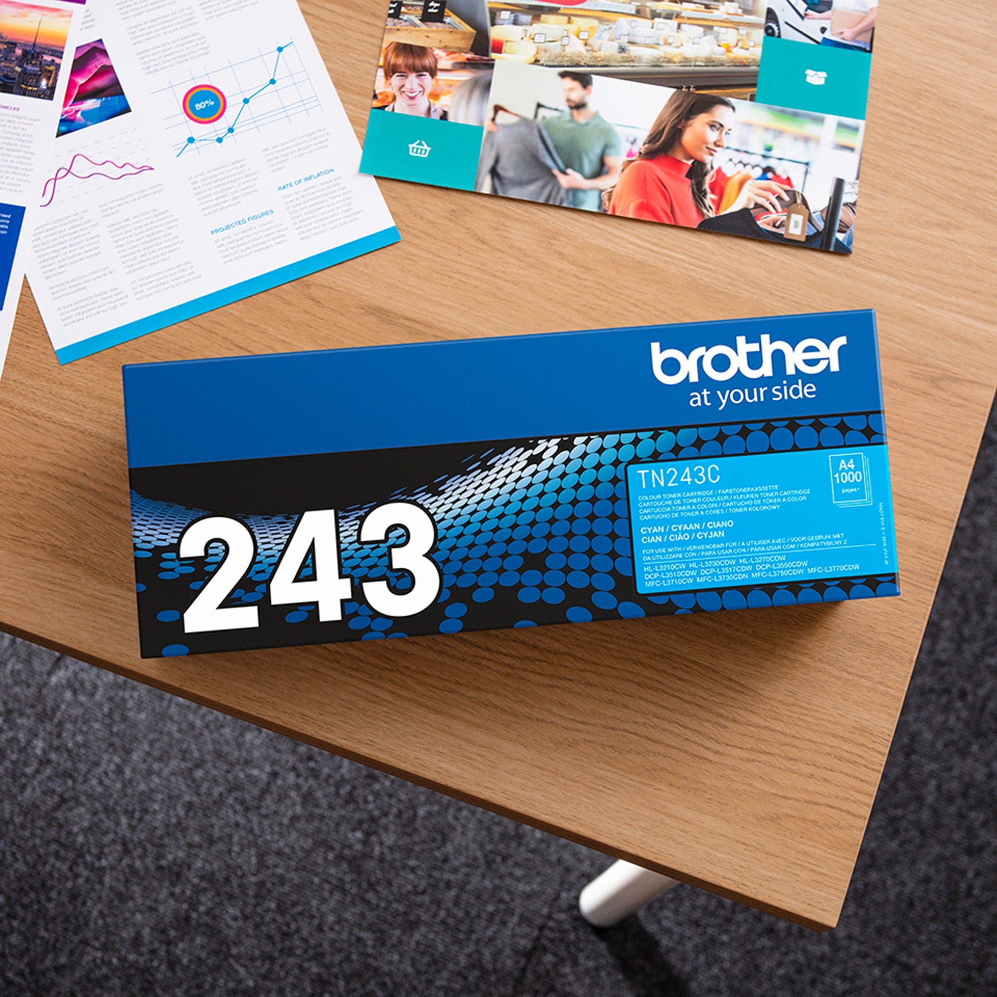 Brother TN-243C, Toner