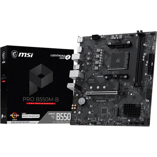 MSI  PRO B550M-B carte m&egrave;re socket AM4