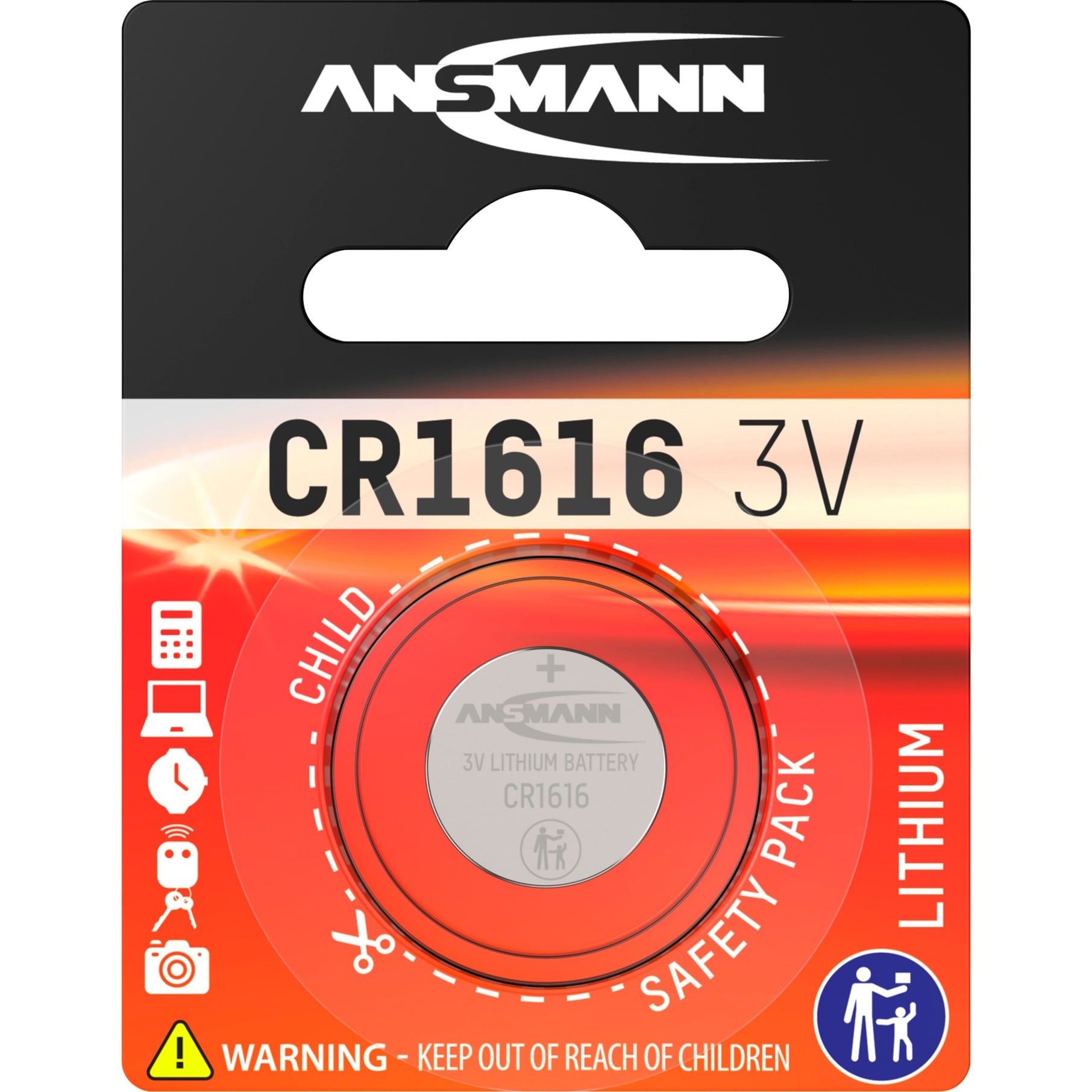 ANSMANN - Batterie CR1616 - Li