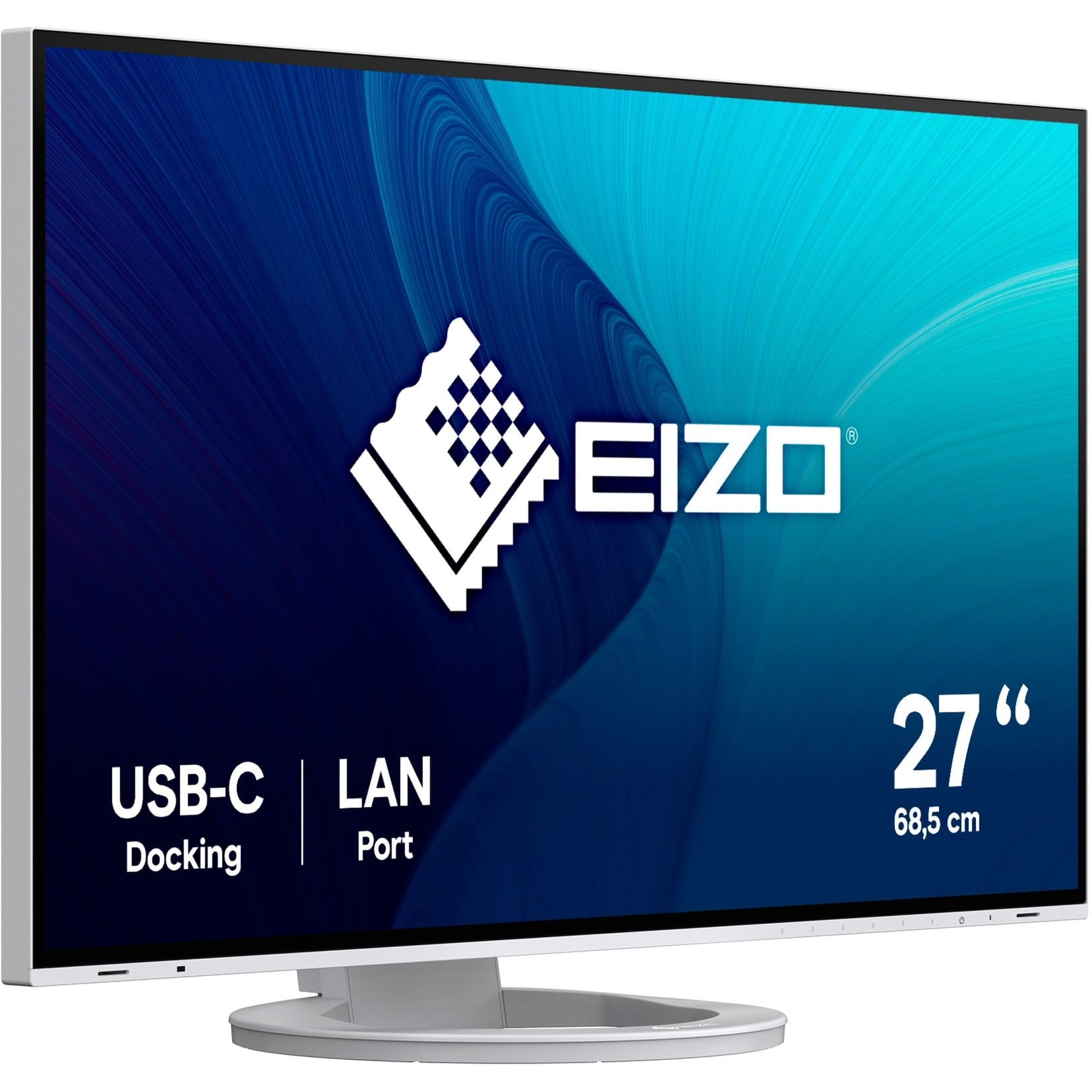 EIZO  FlexScan &Eacute;cran PC 27 LED QHD 60Hz IPS HDMI Blanc