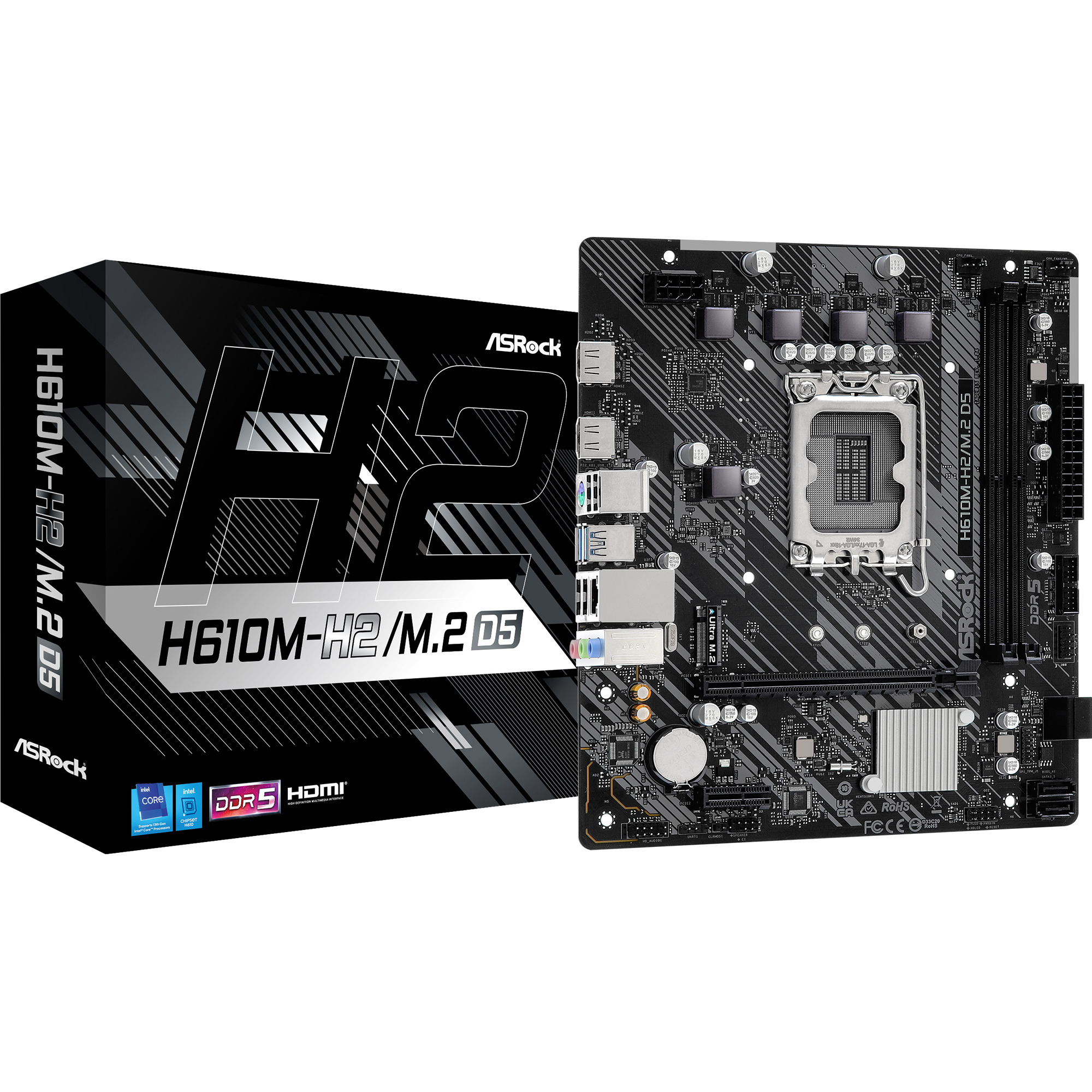 H610M-H2/M.2 D5 carte mère socket 1700