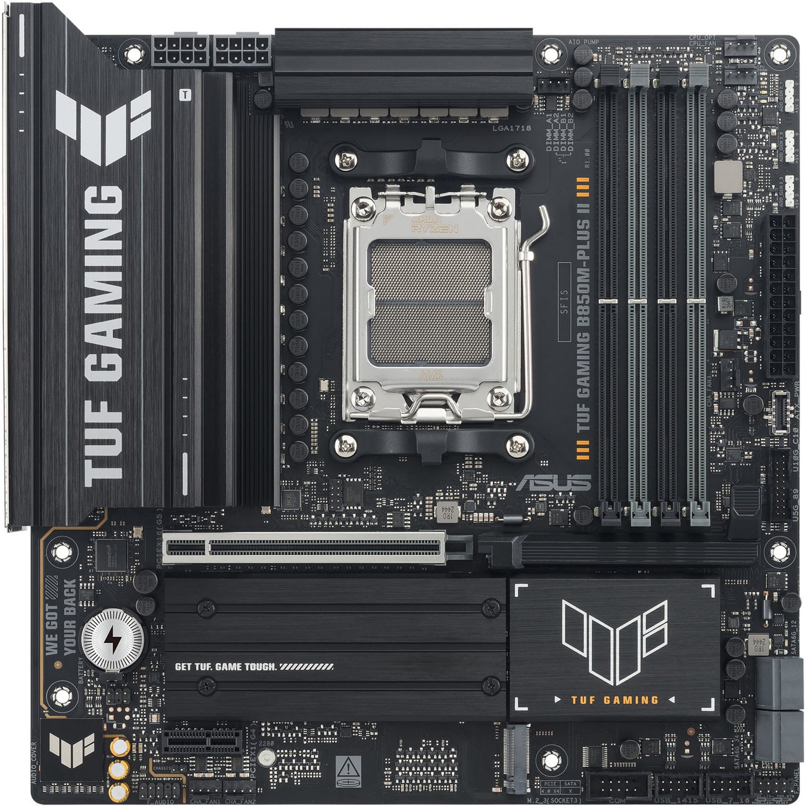 ASUS TUF GAMING B850M-PLUS II Mainboard Sockel AMD AM5