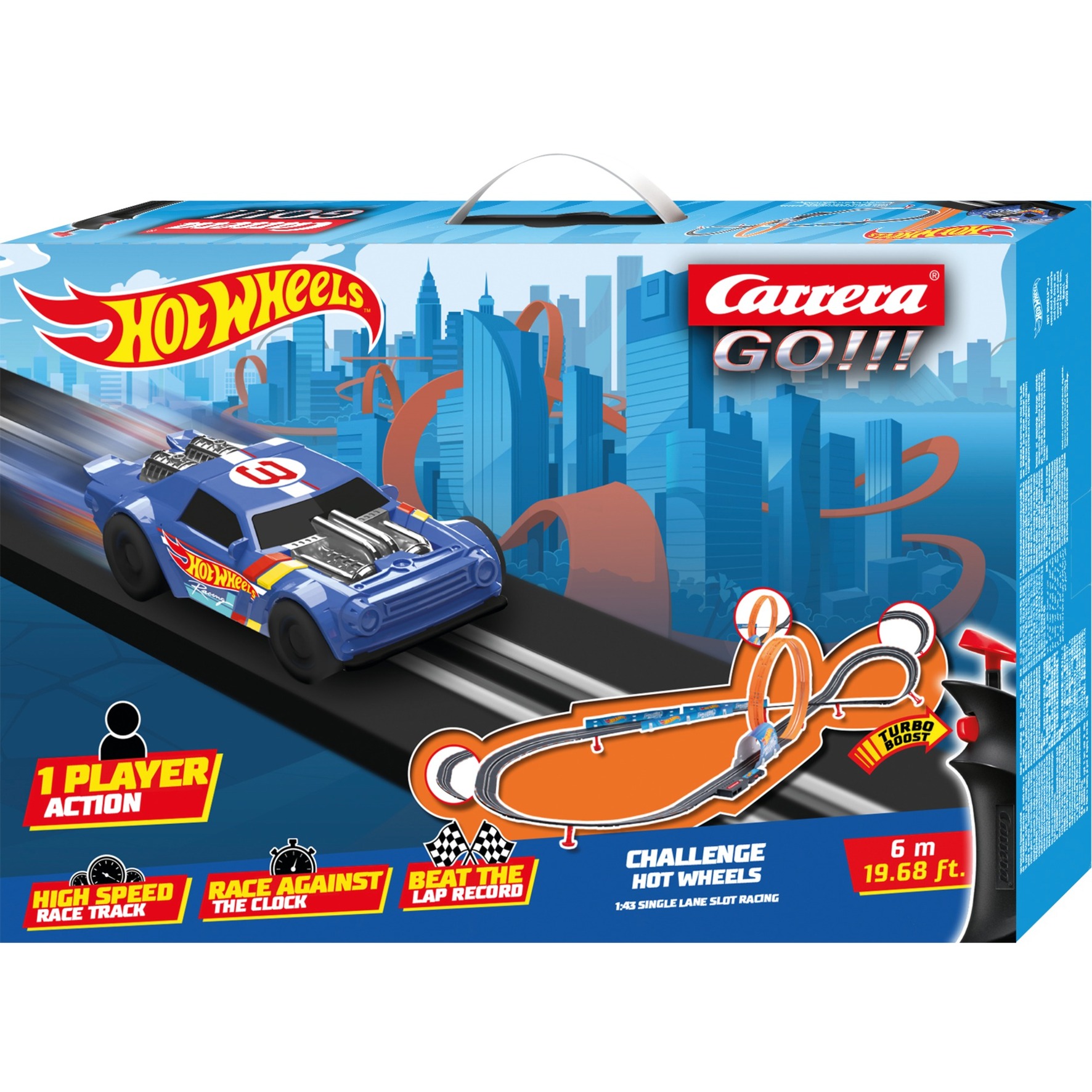 GO!!! Challenger - Hot Wheels, Circuit